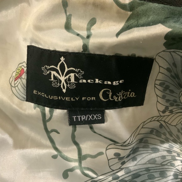 Mackage Fitted Leather Zip Jacket - Picture 5 of 7